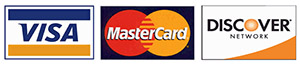 Legacy Electrical accepts Visa, Discover and Master Card credit cards